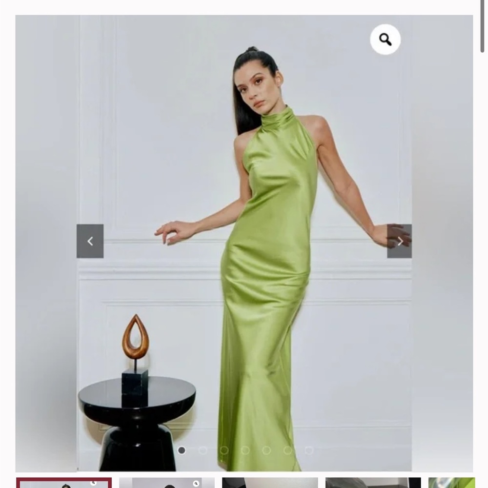 Silk maison dress